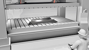 Safe operation of presses and forging plants with two-hand controls