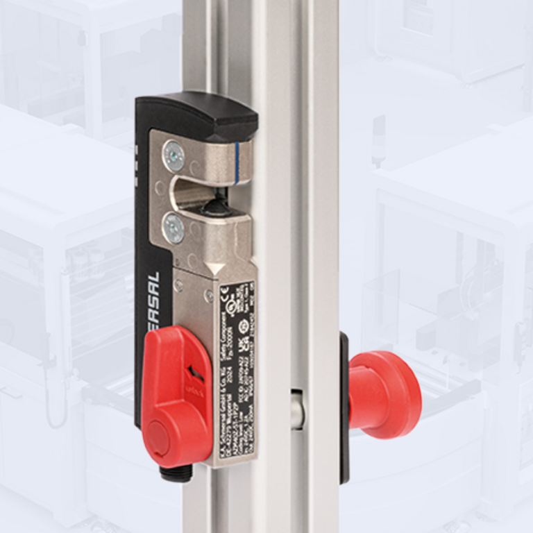 AZM40 emergency release and exit