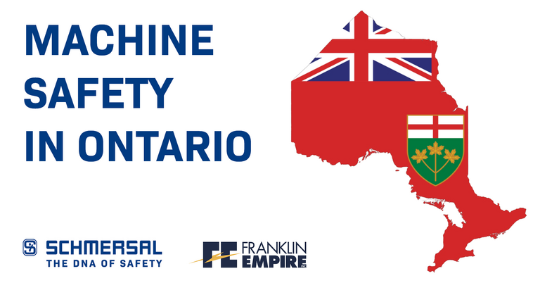 Title graphic, Machine Safety in Ontario