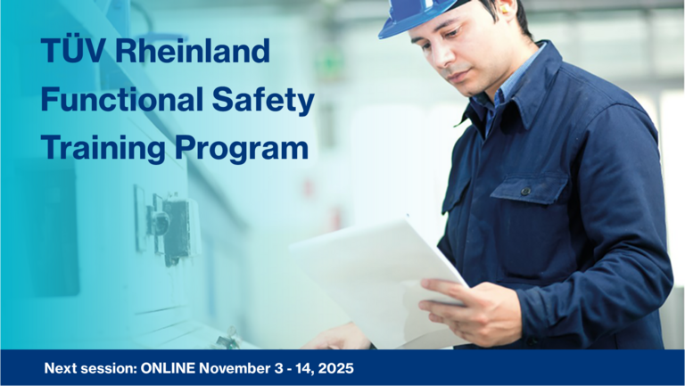Graphic, Functional Safety Training November 2025