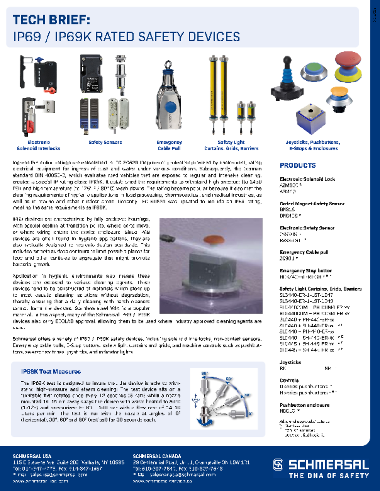 Tech brief - IP69