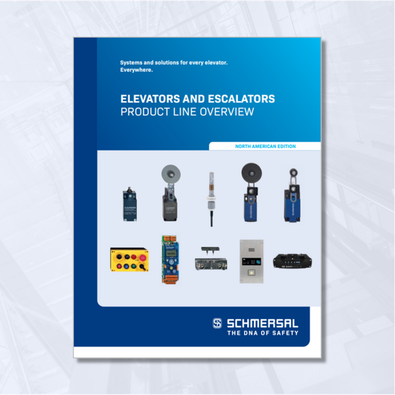Cover, Elevators industry brochure