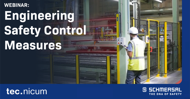 title slide - Webinar: Engineering Safety Control Measures