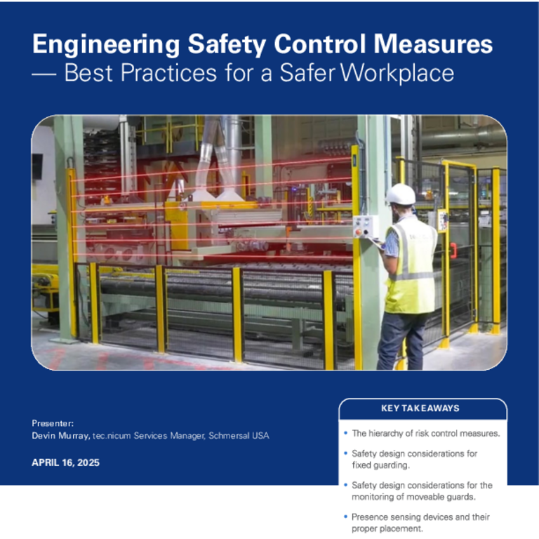 Cover, Executive Summary for webinar - Engineering Controls