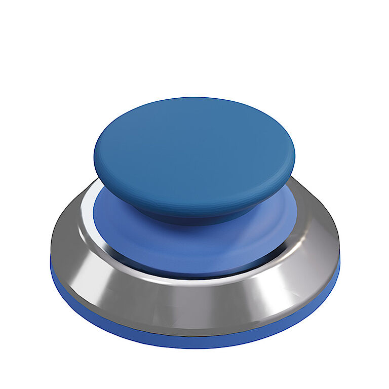 image, HDTP30 compact mushroom button in Blue