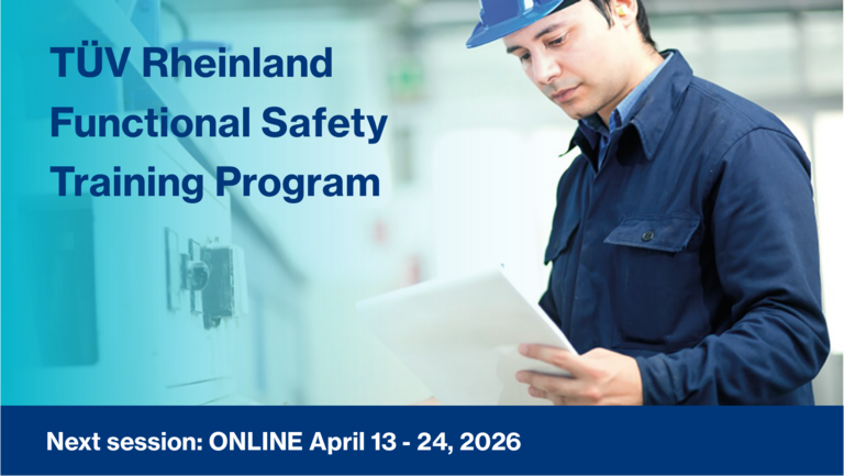 Graphic, Functional Safety Training April 2026