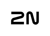 2N logo, Black on white