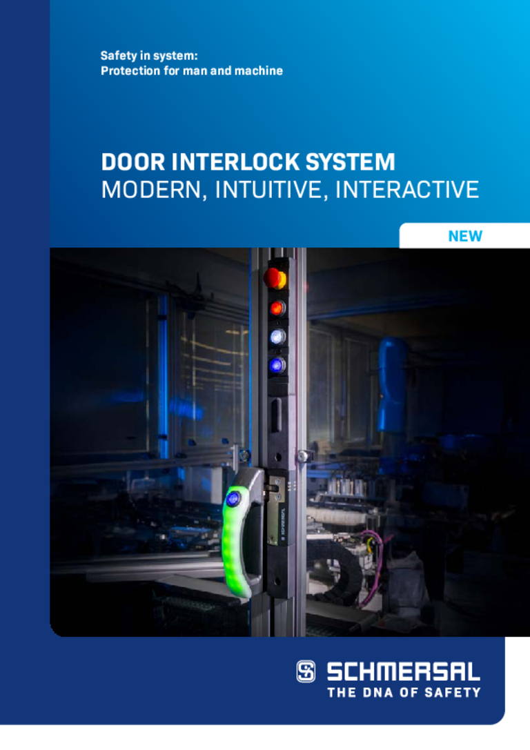 Cover, Door Interlock System Brochure