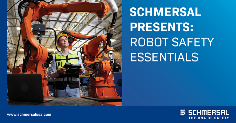 title graphic, Robot Safety Essentials