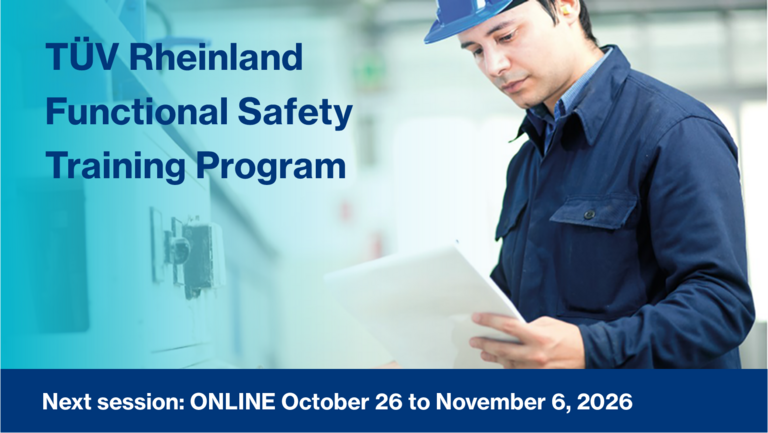 Graphic, Functional Safety Training OCTOBER 2026