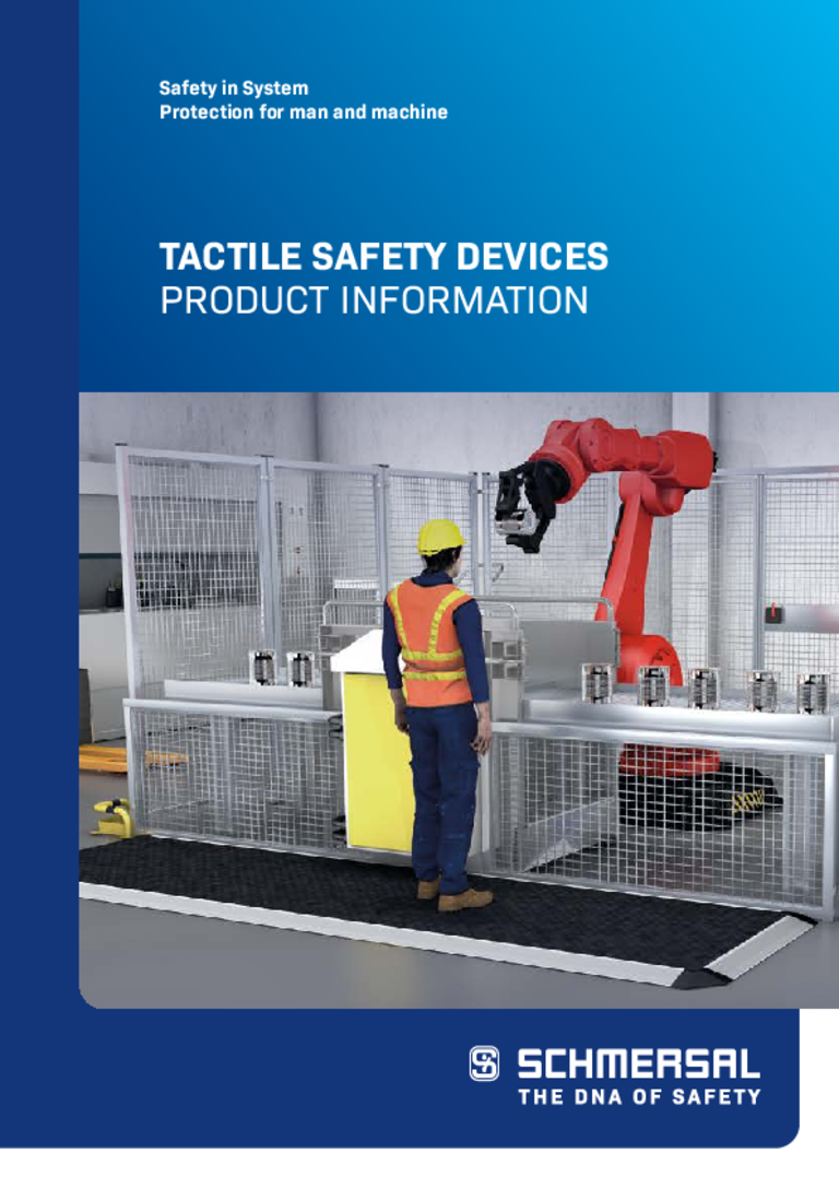 cover, Tactile Safety Devices brochure