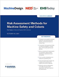 Cover image of the executive summary for Risk Assessment Methods