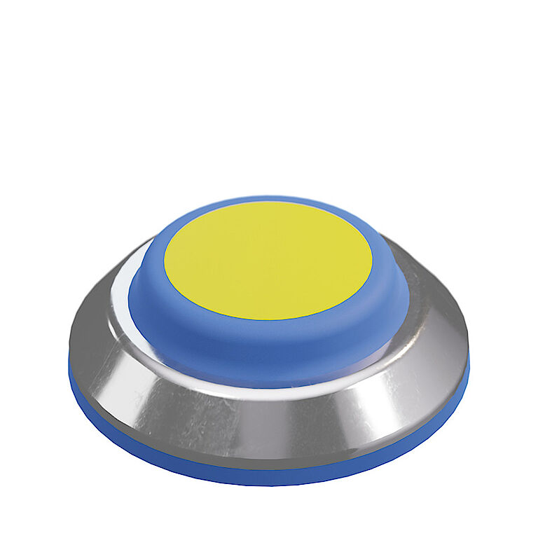 image, HDT pushbutton, yellow